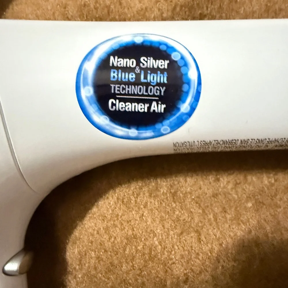 Chi pro Nano ionic technology Silver Blue Light Cleaner air Hair Dryer like new - Picture 10 of 14